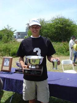 Roy and his trophy